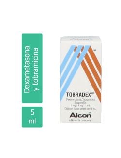 Tobradex Suspensión 0.1%/0.3% Caja Con Frasco Gotero Con 5 mL - RX