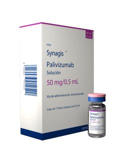 Synagis 50 mg/0.5 mL Solución Inyectable Caja Con Frasco Ámpula - RX3