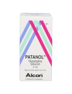 Patanol 0.1 % Solución Oftálmica Caja Con Frasco Gotero Con 5 mL