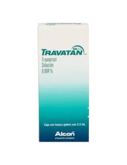 Travatan Solución 0.004% Caja Con Frasco Gotero Con 2.5mL