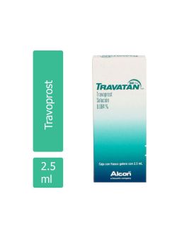 Travatan Solución 0.004% Caja Con Frasco Gotero Con 2.5mL