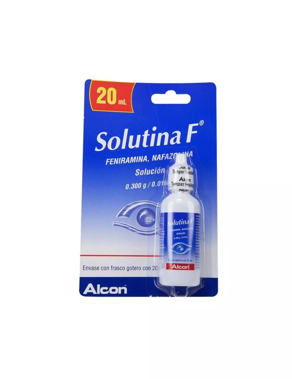 Solutina F Solución 0.3g/0.016g Empaque Con Frasco Gotero Con 20mL