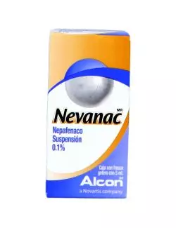 Nevanac Suspensión 1mg/mL Caja Con Frasco Gotero Con 5mL