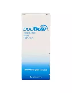 Duotrav 0.04 % / 5.0 % Caja Con Frasco Gotero Con 2.5 mL