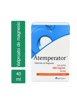 Atemperator Solución Gotas 20 mg /mL Caja Con Frasco Con 40 mL Y Gotero