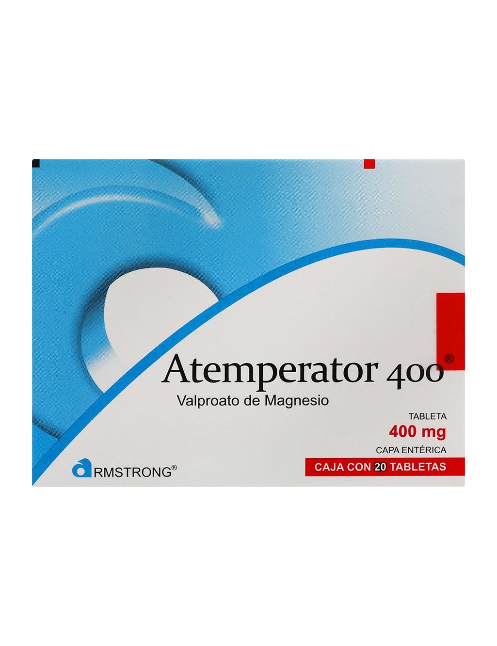 Atemperator 400 400 mg Caja Con 20 Tabletas