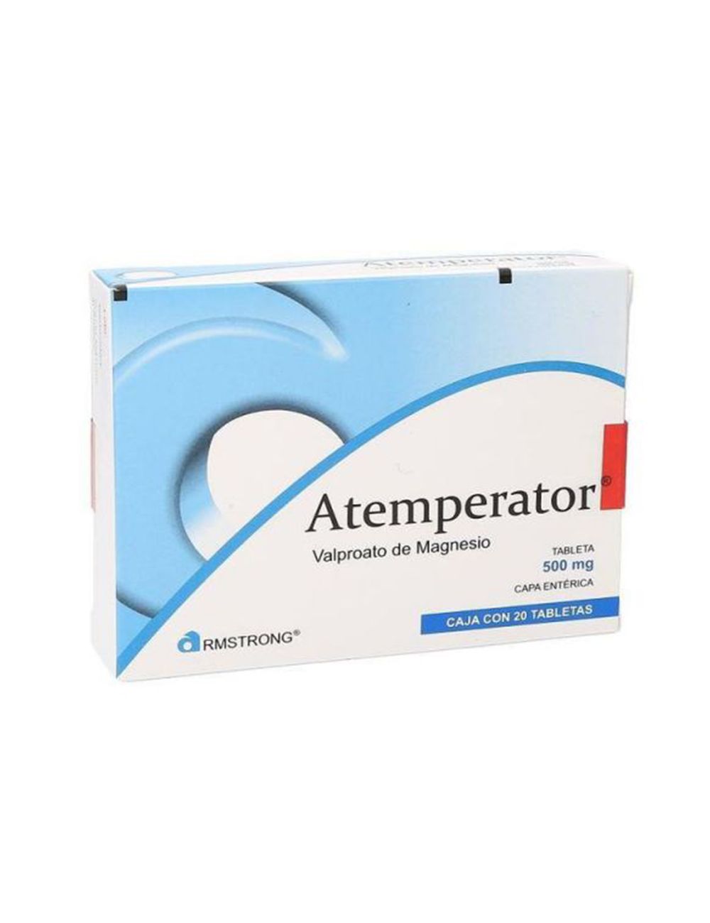 Atemperator 500 mg Caja Con 20 Tabletas