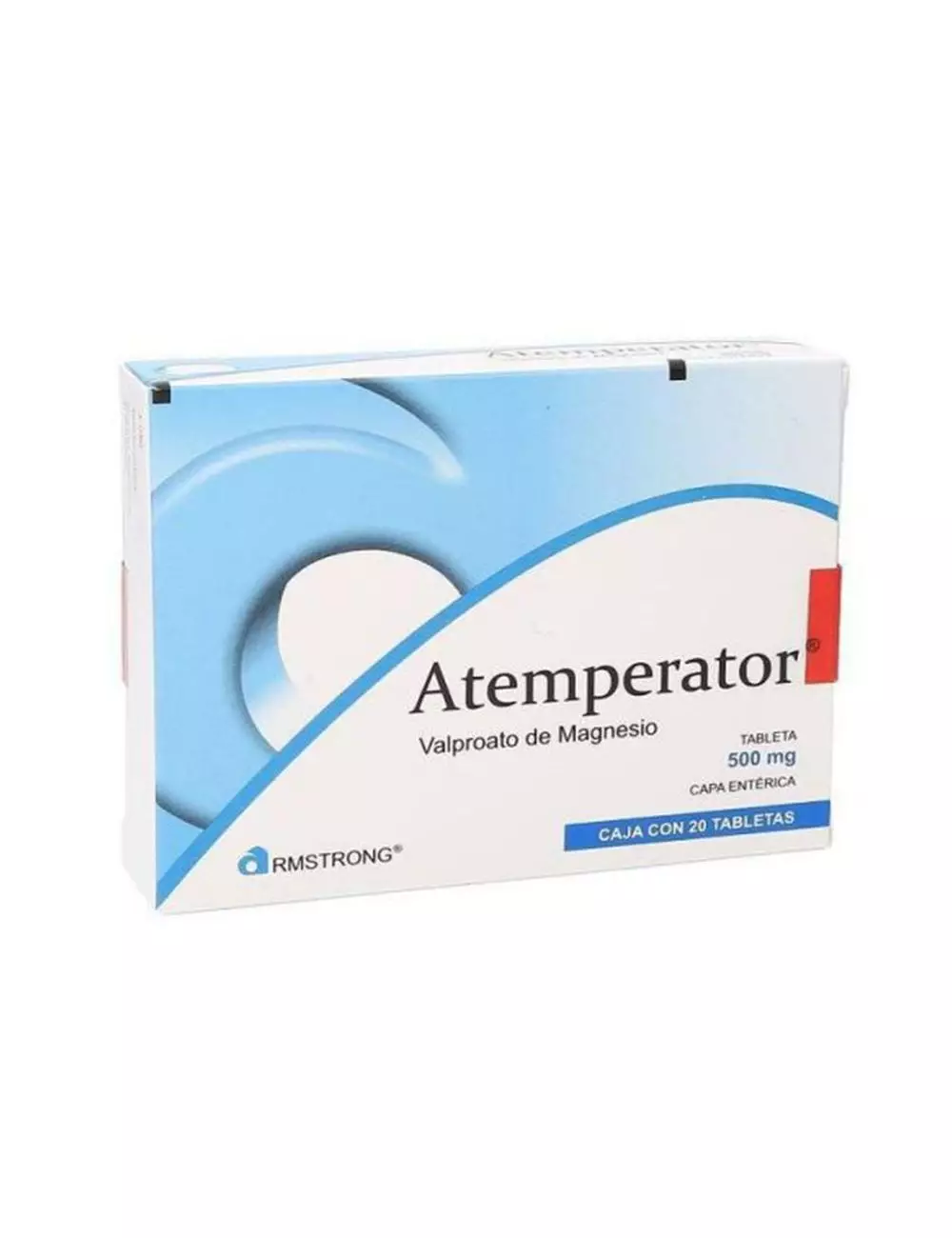 Atemperator 500 mg Caja Con 20 Tabletas