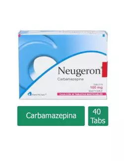 Neugeron 100 mg Caja Con 40 Tabletas Masticables