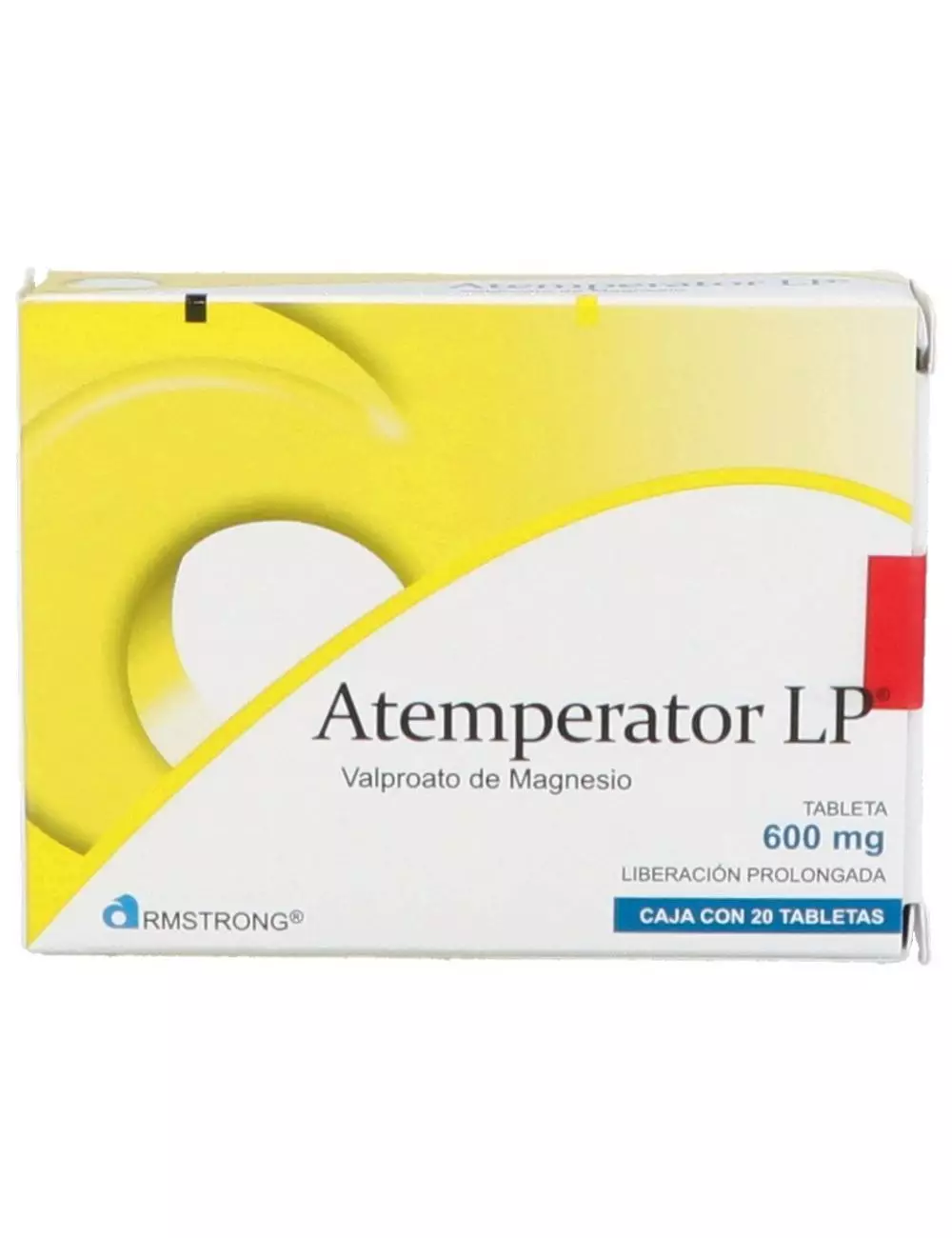 Atemperator LP 600 mg Caja Con 20 Tabletas