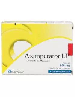 Atemperator LP 600 mg Caja Con 20 Tabletas