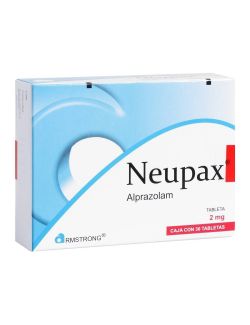 NEUPAX® 2 mg (Alprazolam) - 30 Tabletas - Armstrong Rx1