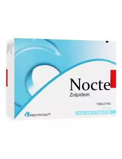 Nocte® 10 mg - 30 Tabletas | Zolpidem | ARMSTRONG® | RX1