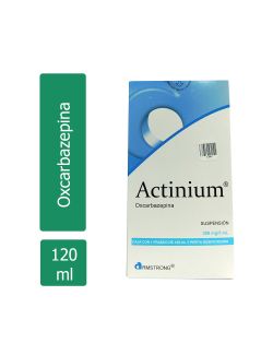 Actinium Suspensión 300 mg/5 mL Caja Con Un Frasco Con 120 mL