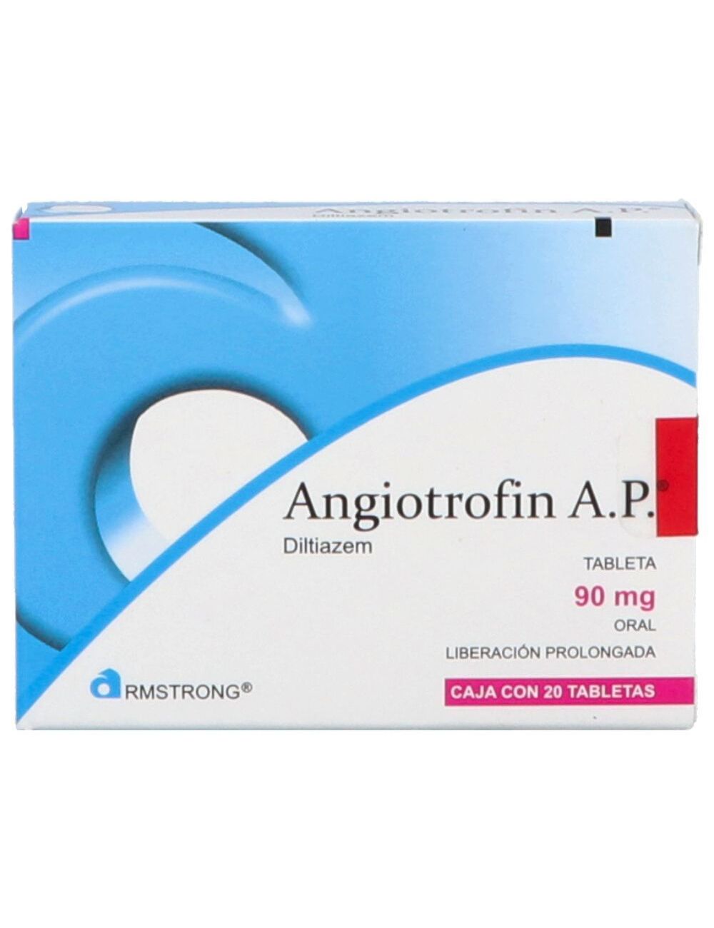 Angiotrofin A.P 90 mg Caja Con 20 Tabletas