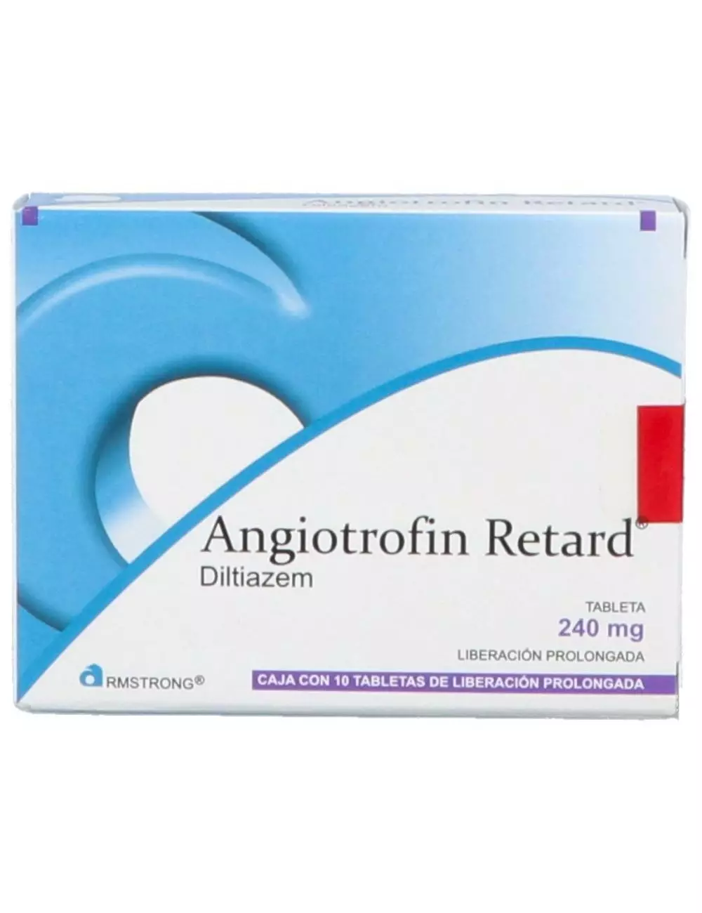 Angiotrofin Retard 240 mg Caja Con 10 Tabletas