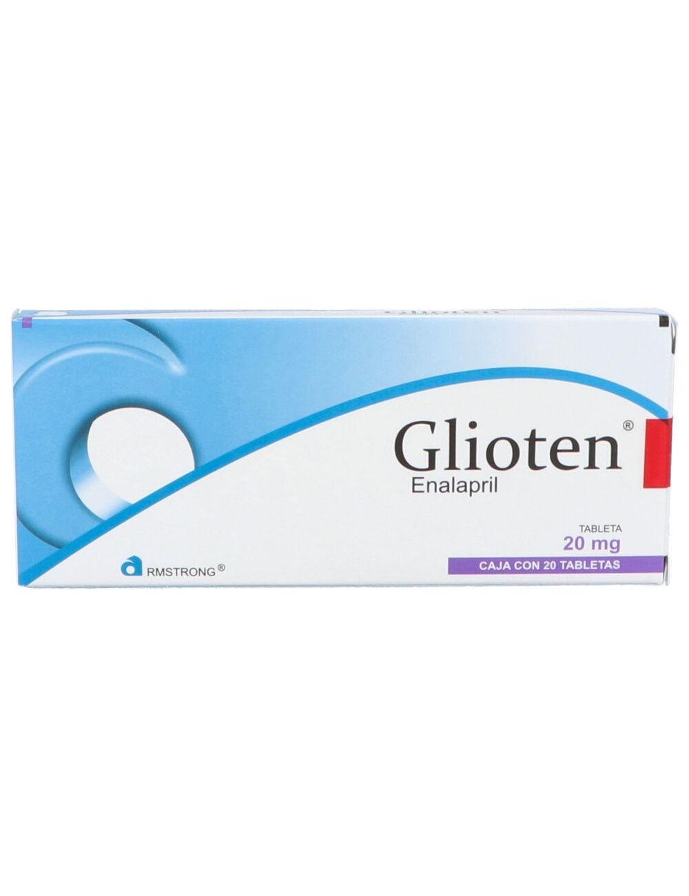 Glioten 20 mg Caja Con 20 Tabletas