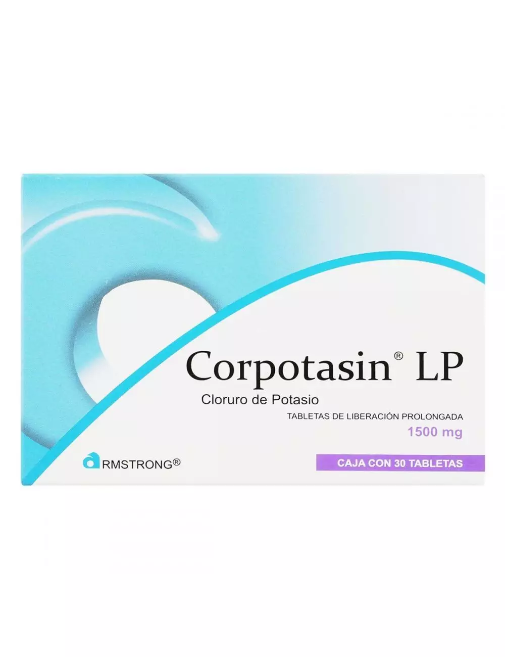 Corpotasin Lp  1500mg Caja Con 30 Tabletas