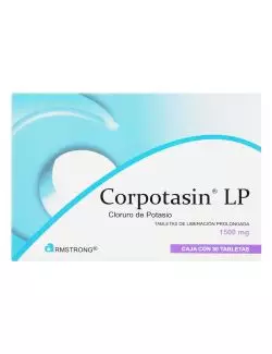 Corpotasin Lp  1500mg Caja Con 30 Tabletas