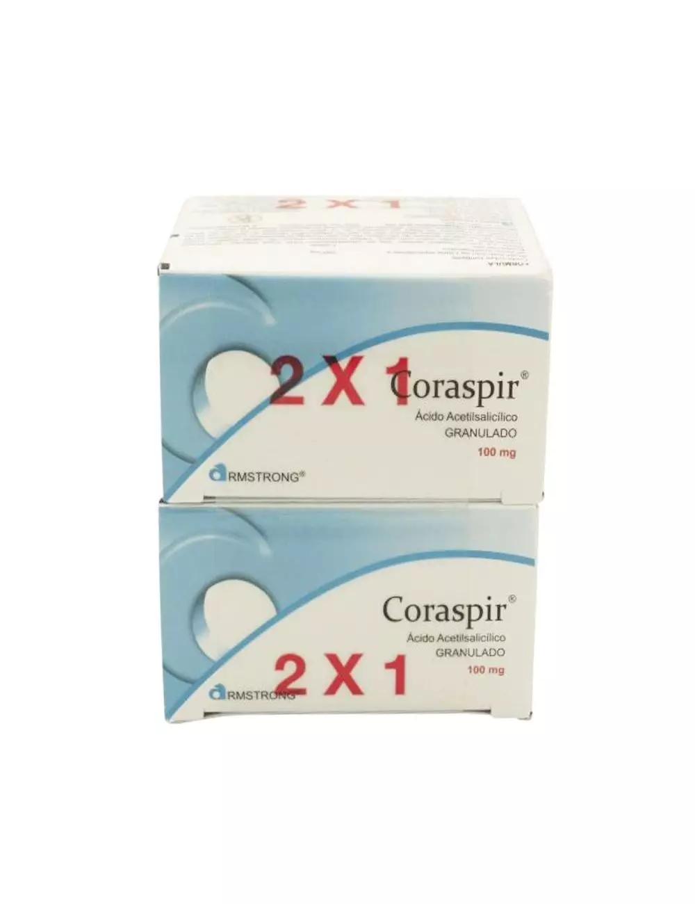 Coraspir  Granulado 100 mg Caja Con 15 Sobres - 2x1