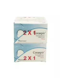 Coraspir  Granulado 100 mg Caja Con 15 Sobres - 2x1