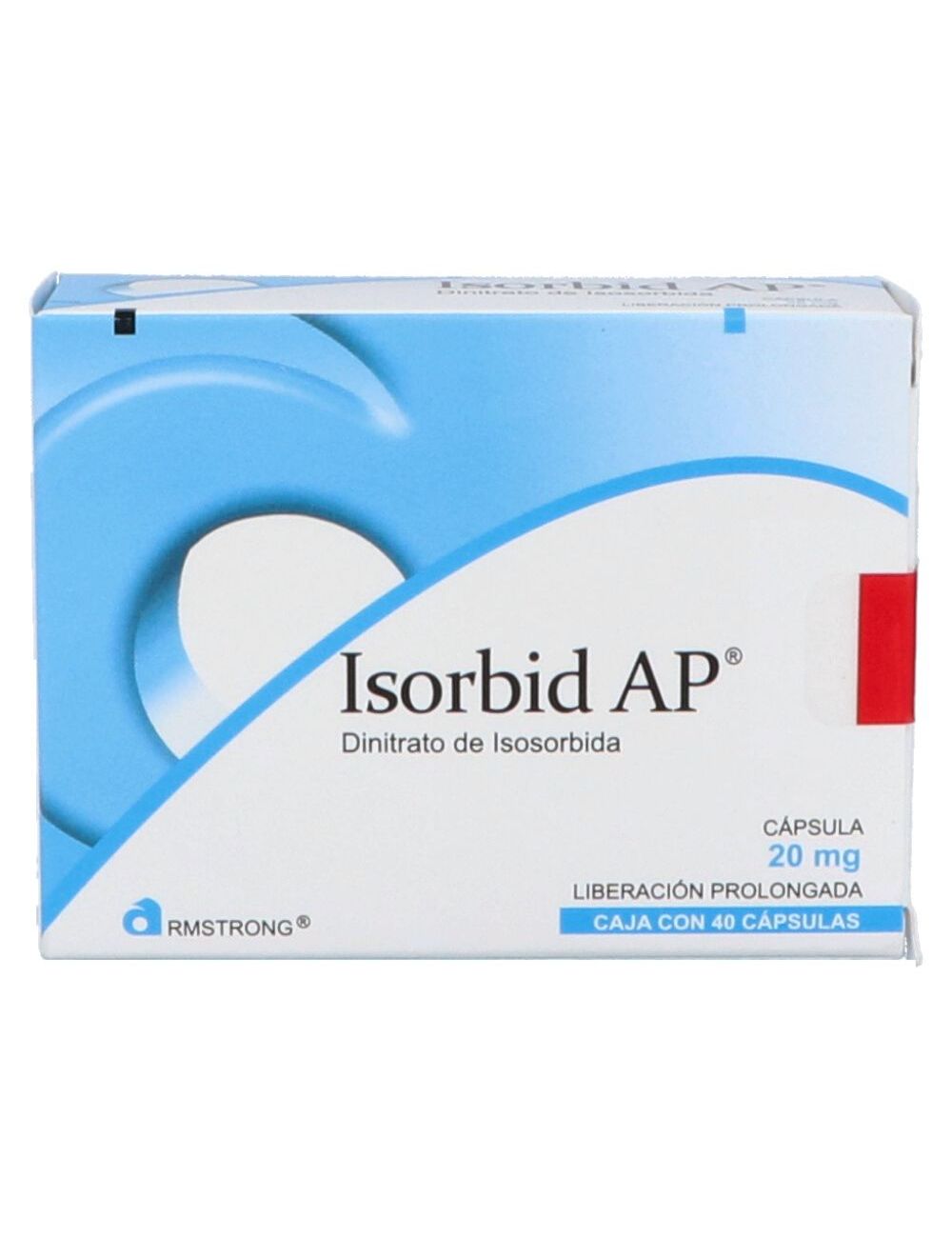 Isorbid AP 20 mg Caja Con 40 Cápsulas