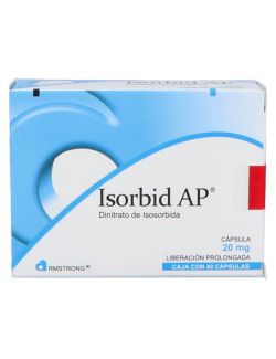 Isorbid AP 20 mg Caja Con 40 Cápsulas