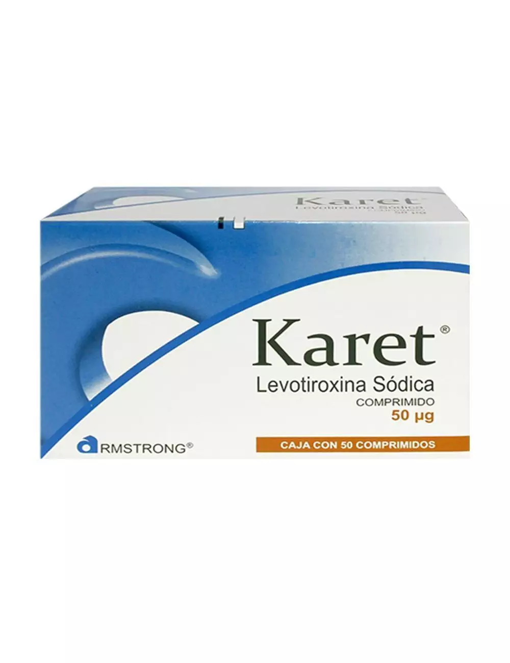 Karet 50 mg Caja Con 50 Comprimidos