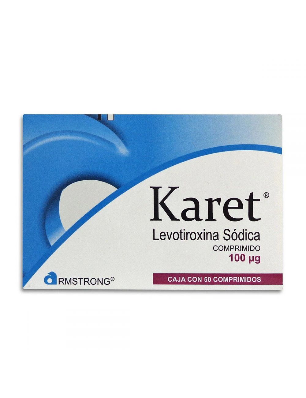 Karet 100 mcg Caja Con 50 Comprimidos