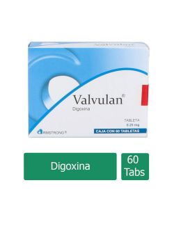 Valvulan 0.25 mg Caja Con 60 Tabletas