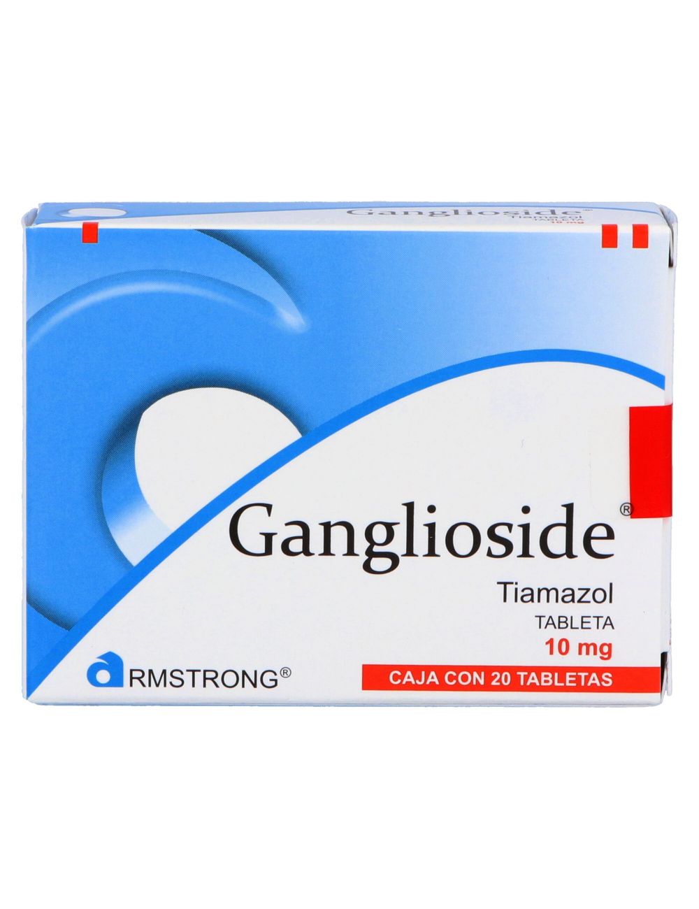 Ganglioside 10 mg Caja Con 20 Tabletas