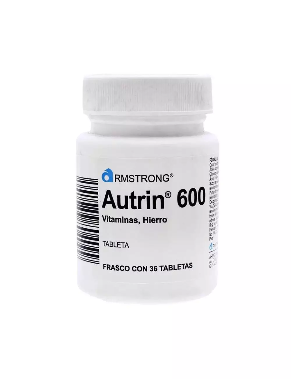 Autrin 600 Frasco Con 36 Tabletas