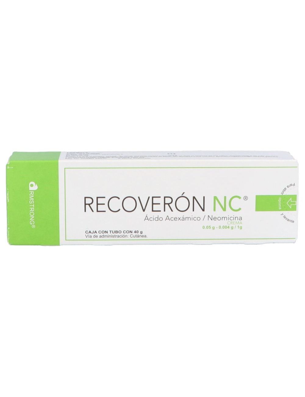 Recoverón NC Crema 5 g / 0.4 g Caja Con Tubo Con 40 g