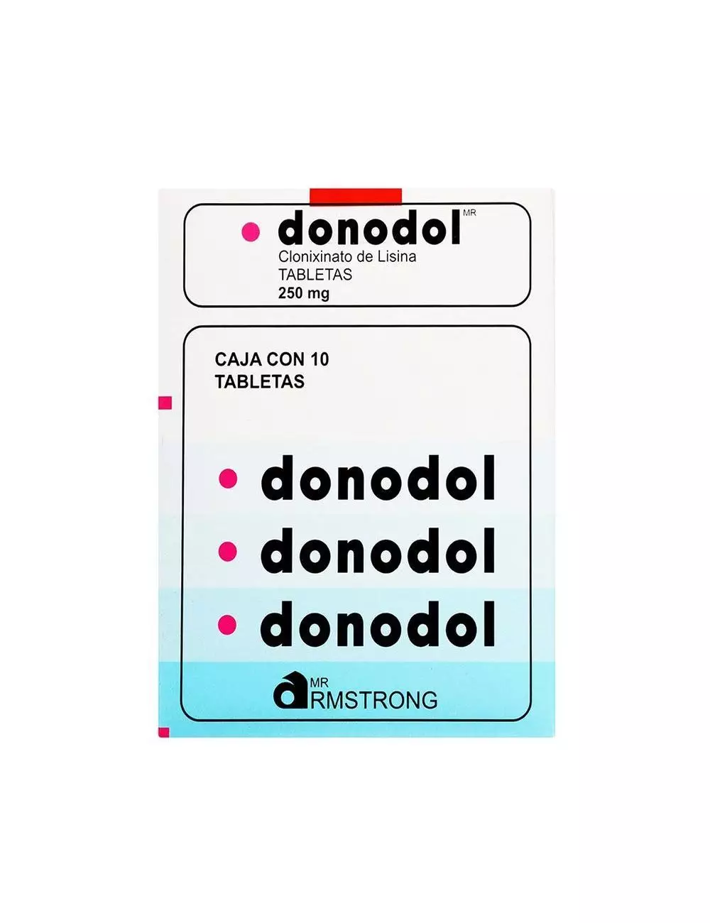 Donodol 250 mg Caja Con 10 Tabletas