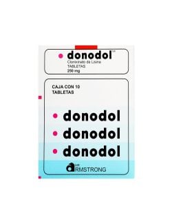 Donodol 250 mg Caja Con 10 Tabletas