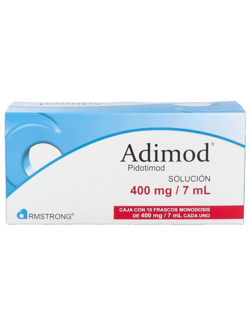 Adimod Solución 400 mg Caja Con 10 Frascos Con 7 mL