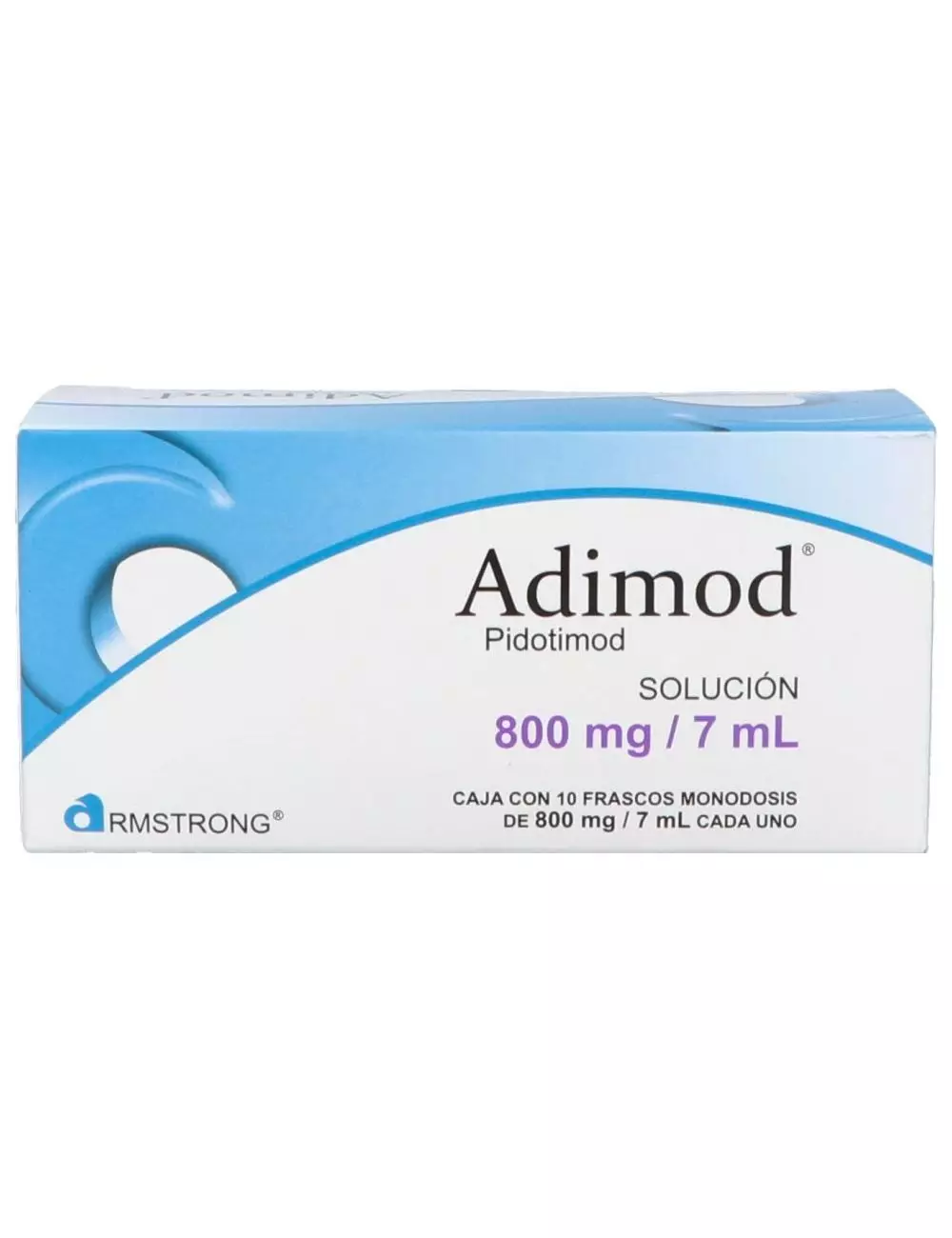 Adimod Solución 800 mg Caja Con 10 Frascos De 7 mL