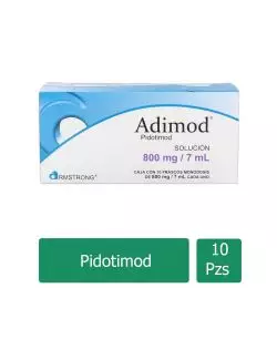 Adimod Solución 800 mg Caja Con 10 Frascos De 7 mL