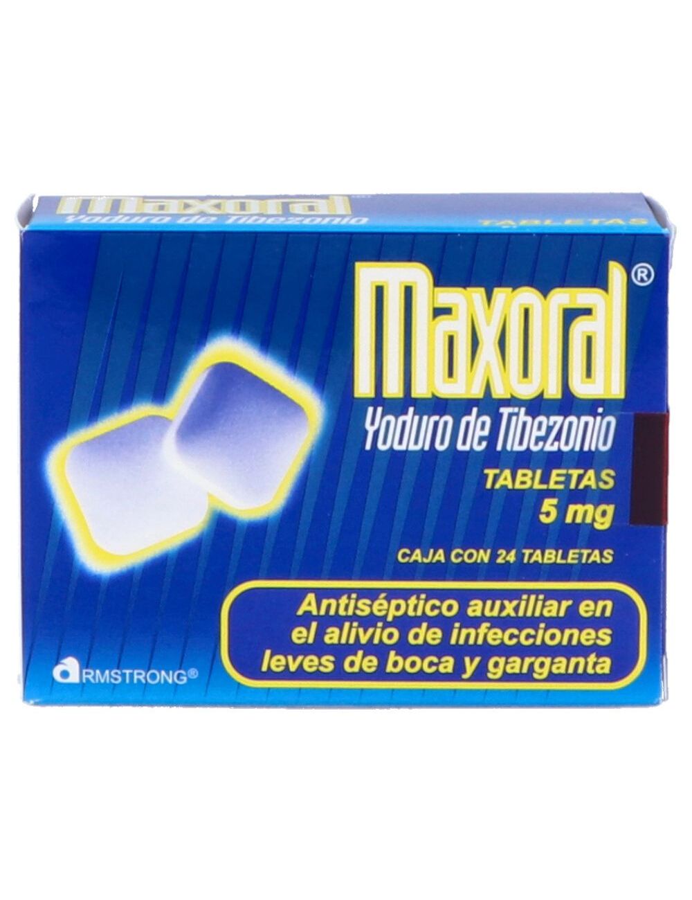 Maxoral 5mg Caja Con 24 Tabletas
