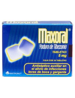 Maxoral 5mg Caja Con 24 Tabletas