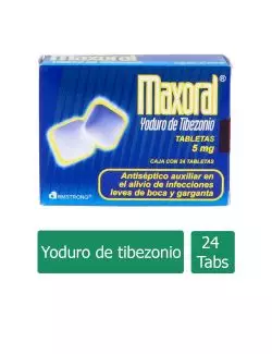 Maxoral 5mg Caja Con 24 Tabletas