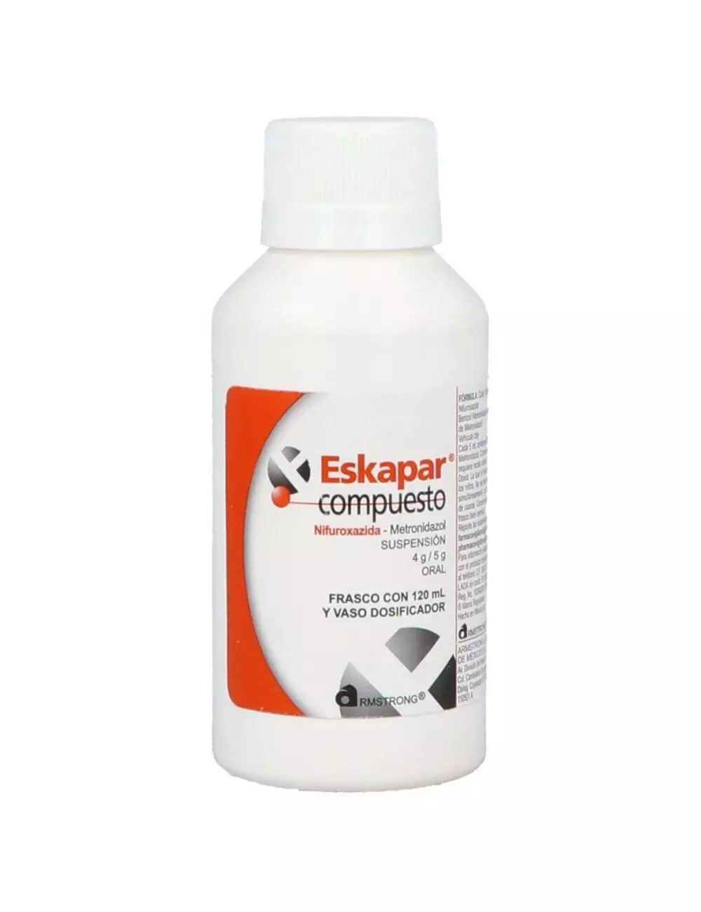 Eskapar Compuesto Suspensión Frasco Con 120 mL y Vaso Dosificador