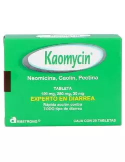 Kaomycin Caja Con 20 Tabletas