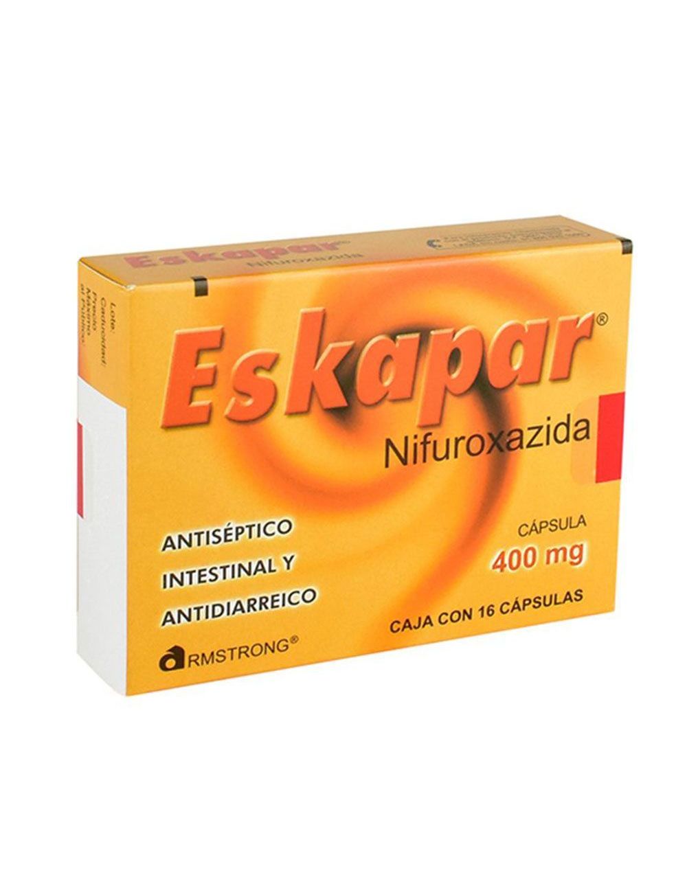 Eskapar 400 mg Caja Con 16 Cápsulas