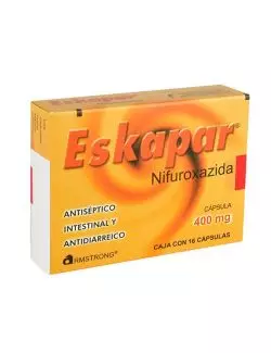 Eskapar 400 mg Caja Con 16 Cápsulas