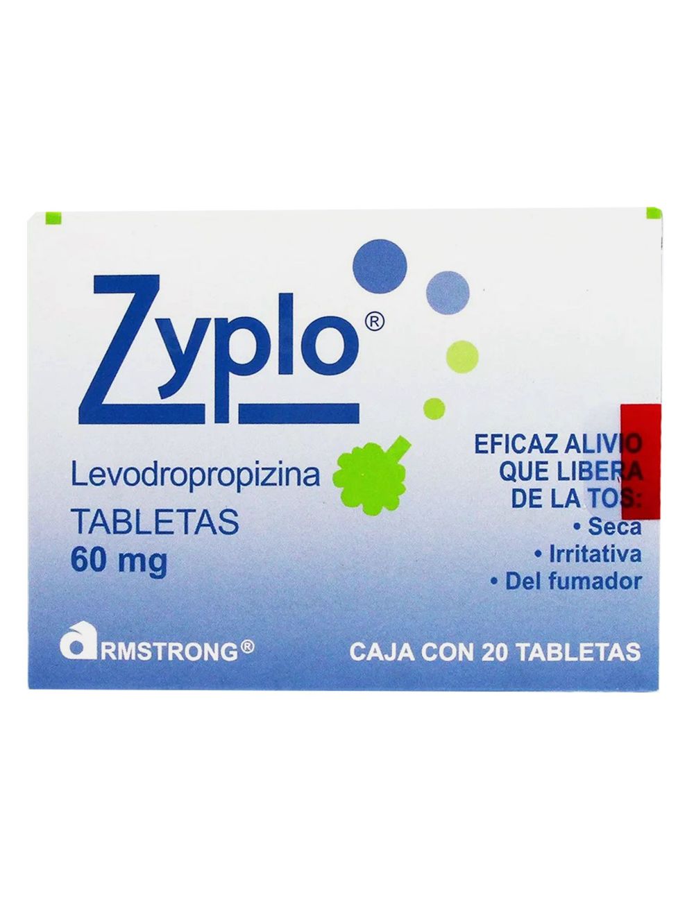 Zyplo 60 mg Caja Con 20 Tabletas