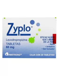 Zyplo 60 mg Caja Con 20 Tabletas