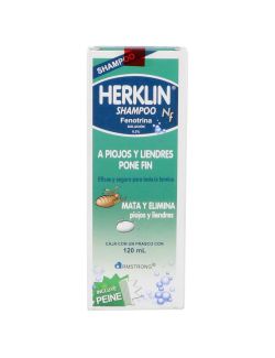 Herklin Shampoo NF Solución 0.2% Caja Con Frasco Con 120mL