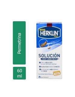 Herklin Novo 2000 Shampoo Solución 5 % Caja Con Frasco Con 60 mL
