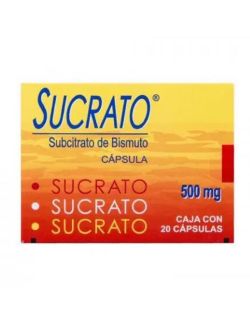 Sucrato 500 mg Caja Con 20 Cápsulas